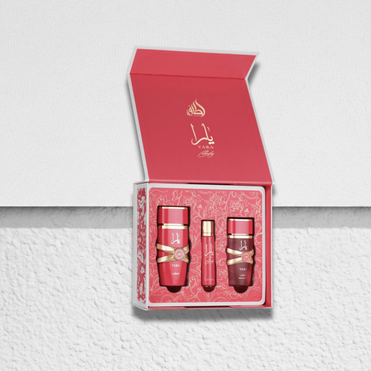 Lattafa Yara Candy 3pcs Gift Set - Ezenzia
