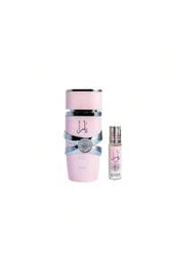 Lattafa Yara EDP 100Ml + Yara roll on 10Ml 0.34Oz for Women - Ezenzia