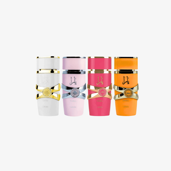 Lattafa Yara Mini Collection 4 X 5ML EDP Spray | Arabic Perfume – Ezenzia