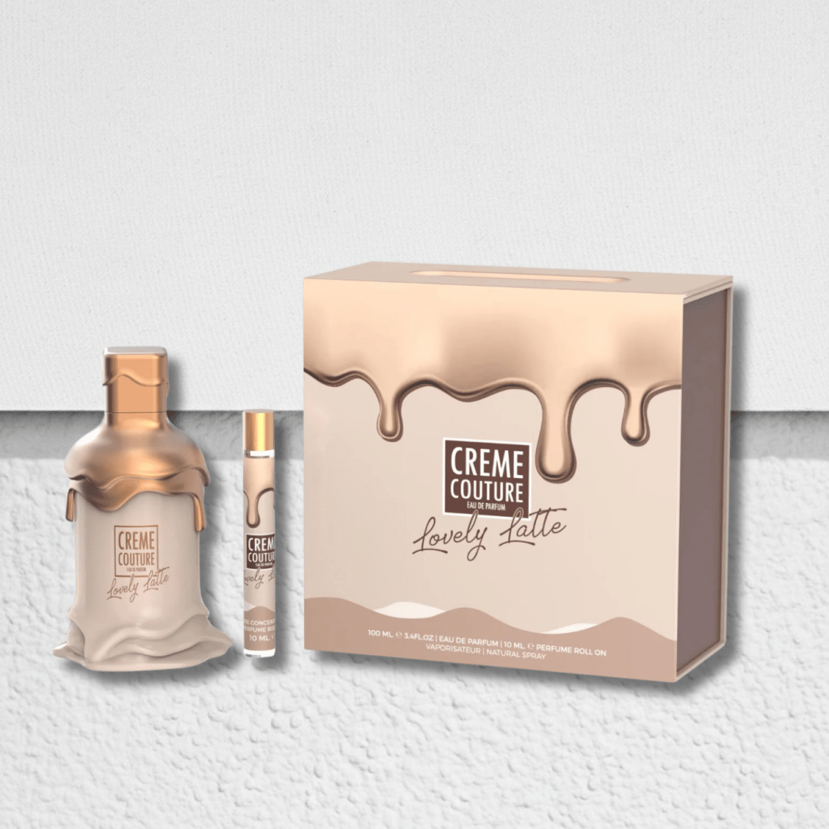 Le Chameau Creme Couture Lovely Latte EDP 100ml + 10ml Perfume Roll On - Ezenzia