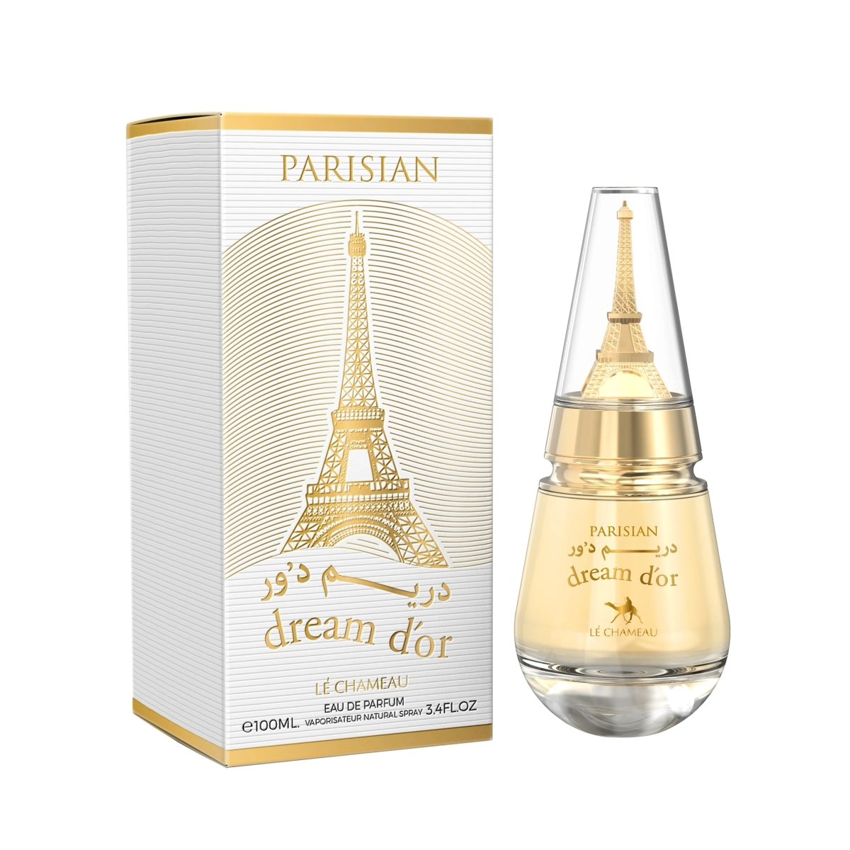 LE CHAMEAU Parisian Dream D'Or Eau De Parfum - Ezenzia