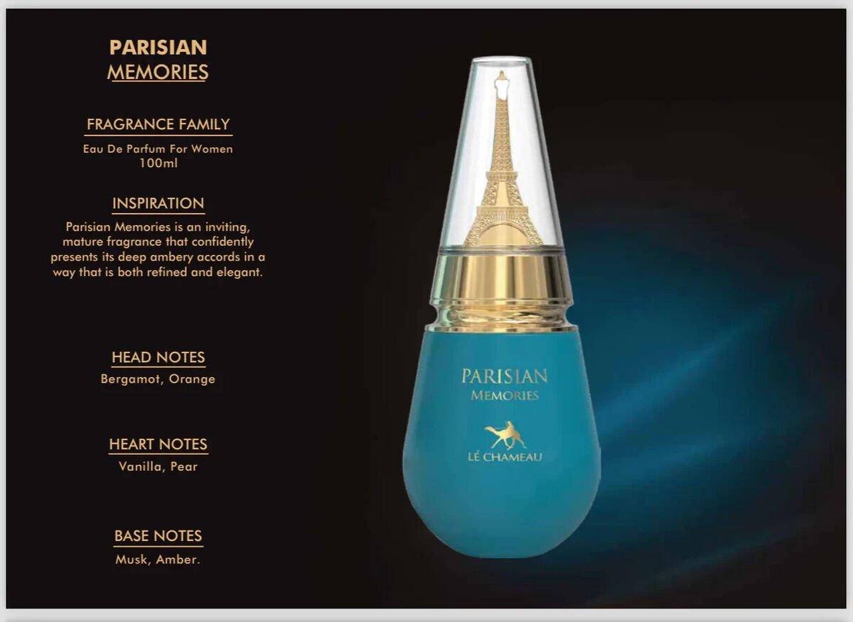 Le Chameau Parisian Memories EDP for Women 100Ml (3.4Oz) - Ezenzia