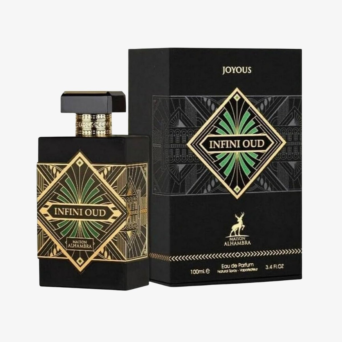Maison Alhambra Joyous Infini Oud Eau De Parfum 100ml Unisex - Ezenzia