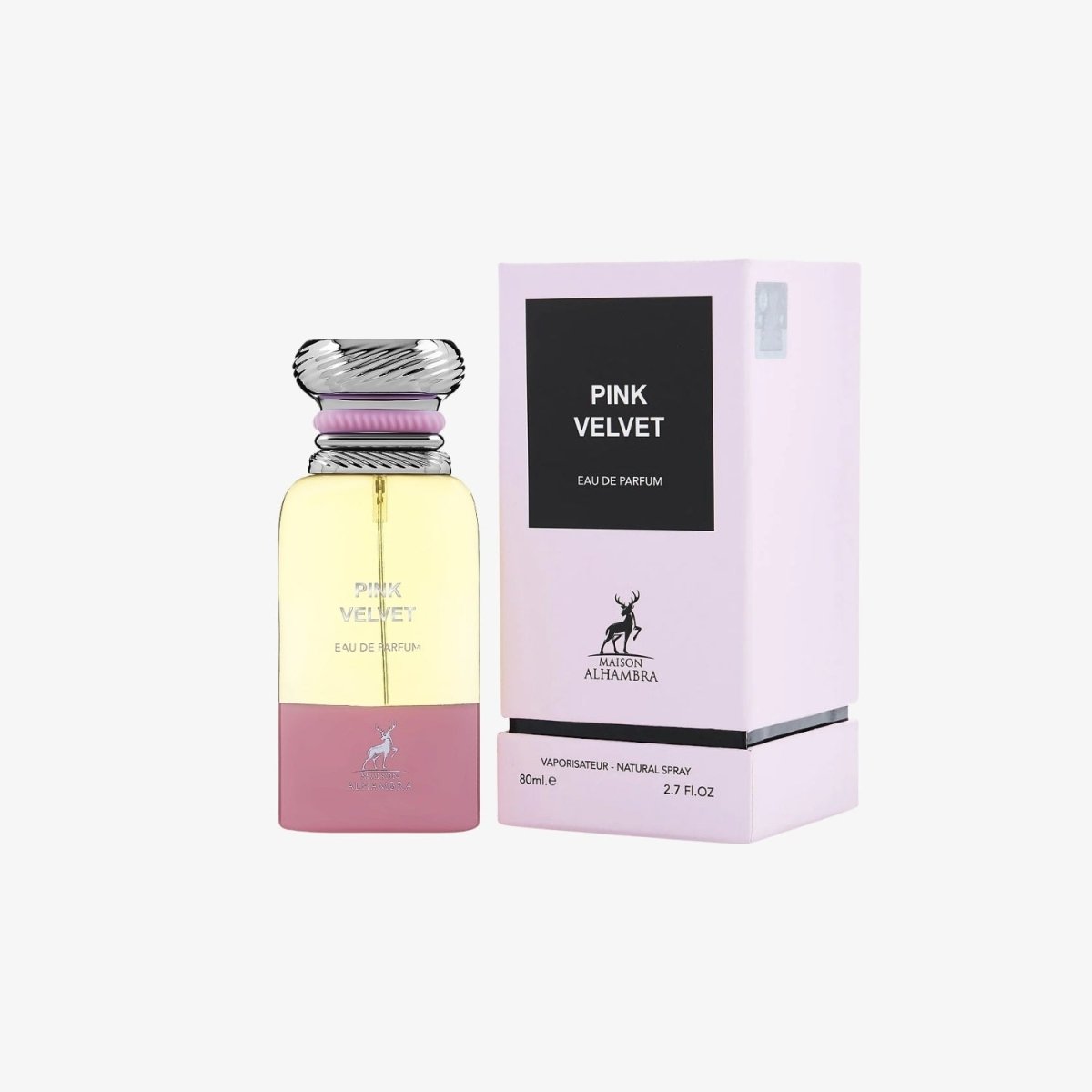 Maison Alhambra Pink Velvet Eau De Parfum for Women 80ml - Ezenzia