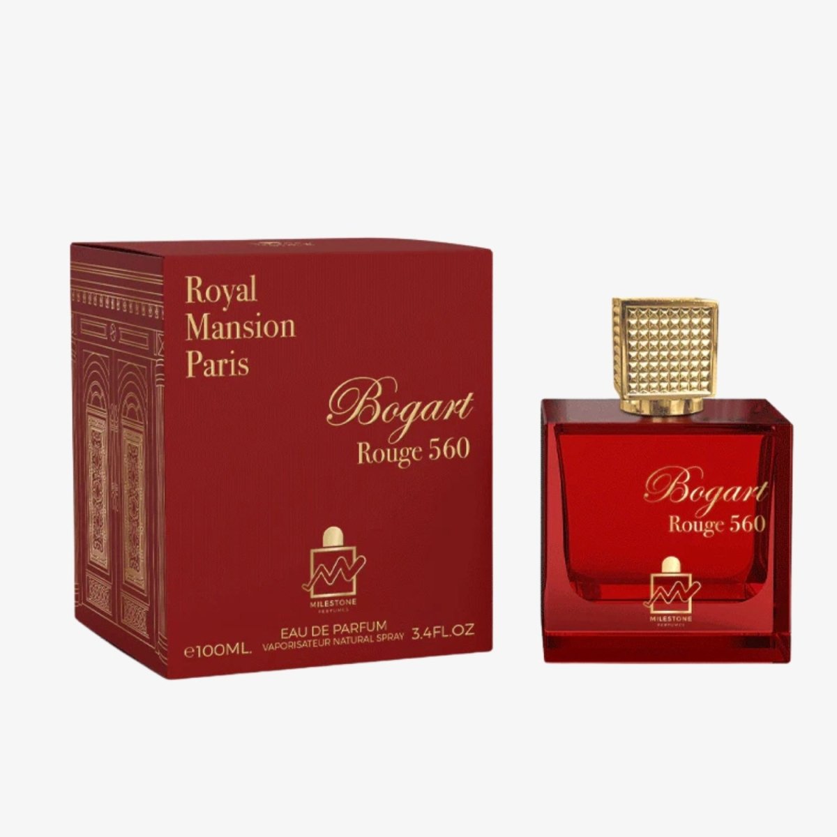 Milestone Perfumes Bogart Rouge 560 Eau De Parfum 100ml for Women - Ezenzia