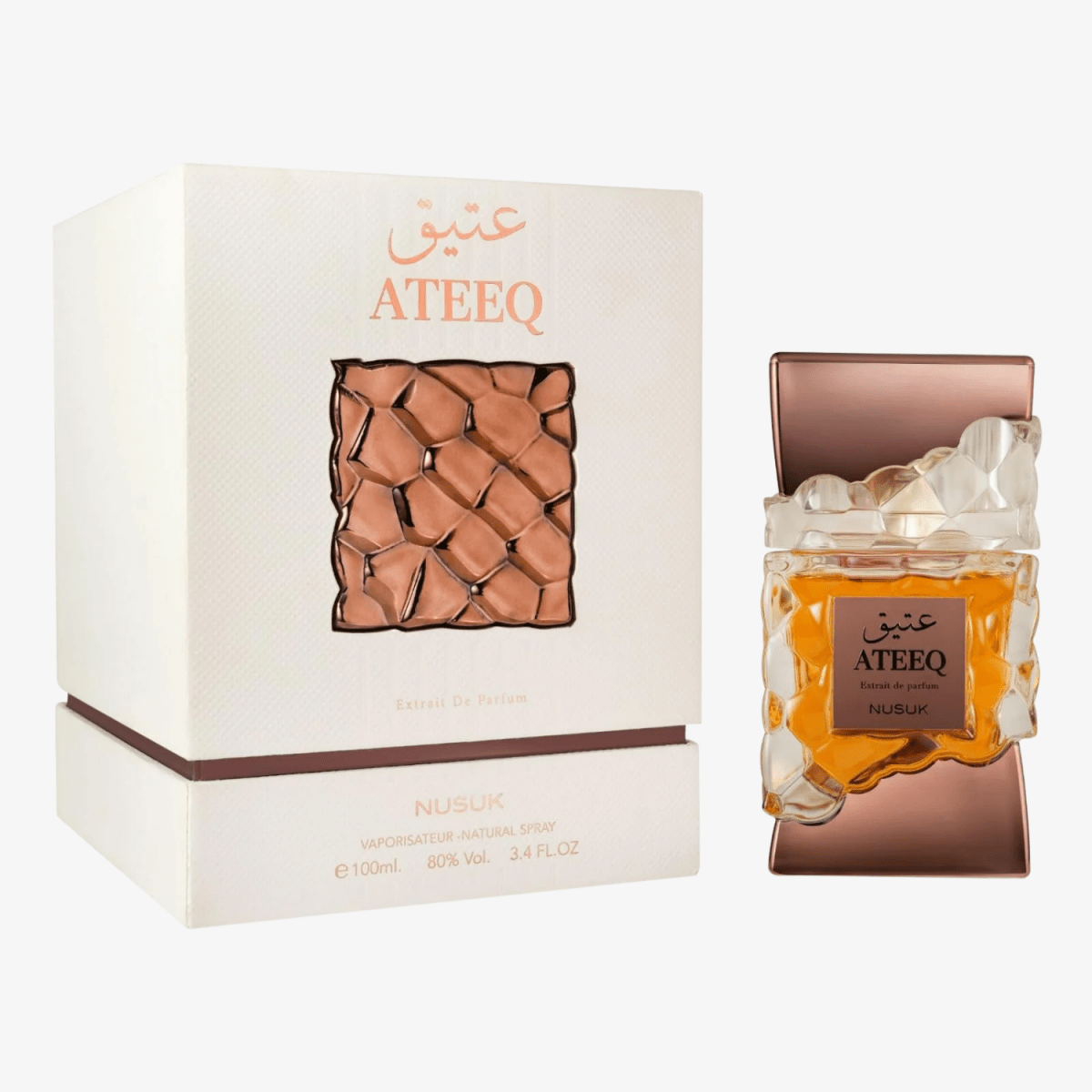 Nusuk Ateeq 100ml Extrait de Parfum for Men - Ezenzia