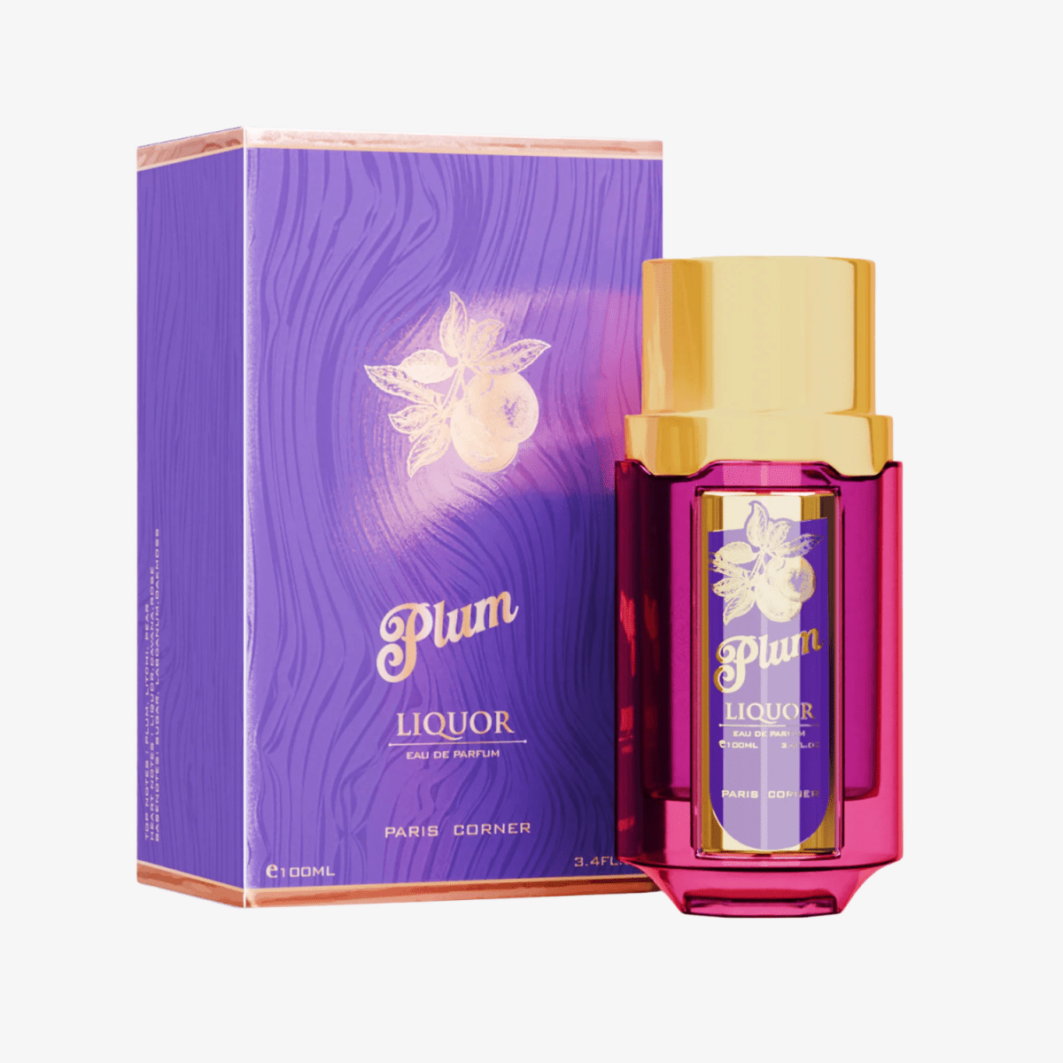 Paris Corner Plum Liquor Eau De Parfum 100ml - Ezenzia