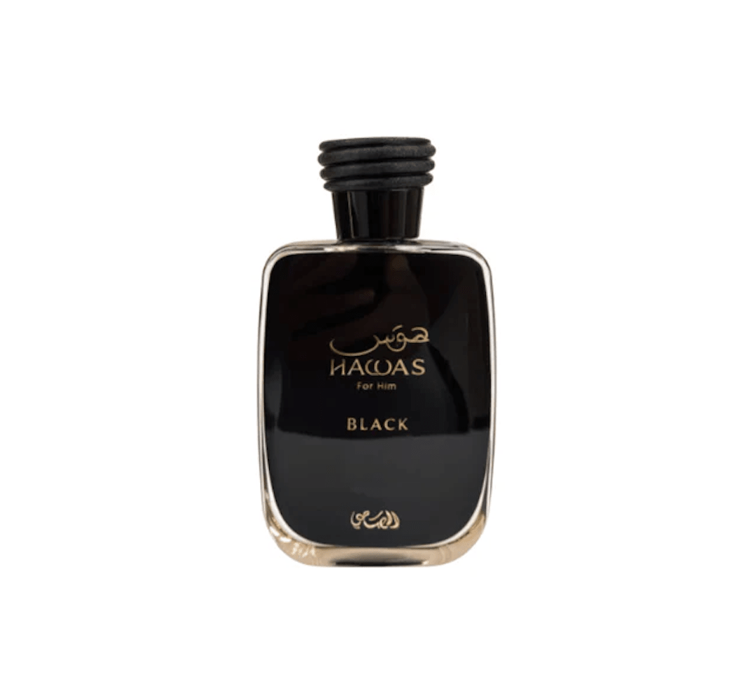 Rasasi Hawas Black Eau De Parfum for Men 100Ml 3.4Oz Gift Set - Ezenzia