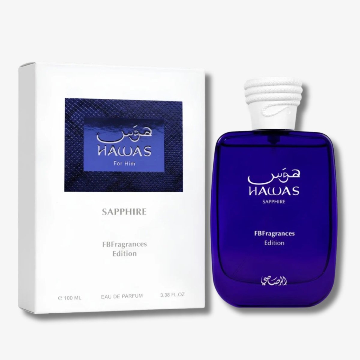 Rasasi Hawas Sapphire FBFragrances Edition EDP 100ml - Ezenzia