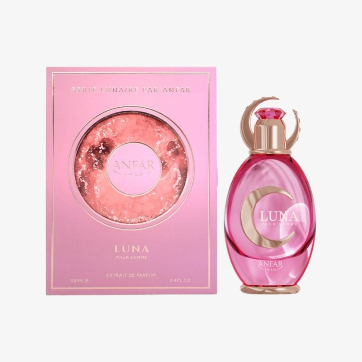 Rexis Fragrances Luna Pour Femme Extrait De Parfum by Anfar 1950 3.4oz for Women - Ezenzia