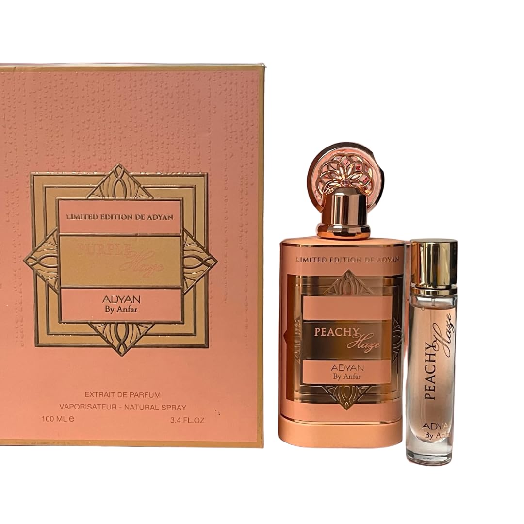 Rexis Fragrances Peachy Haze Extrait De Parfum by Adyan 100Ml 3.4Oz Gift Set - Ezenzia