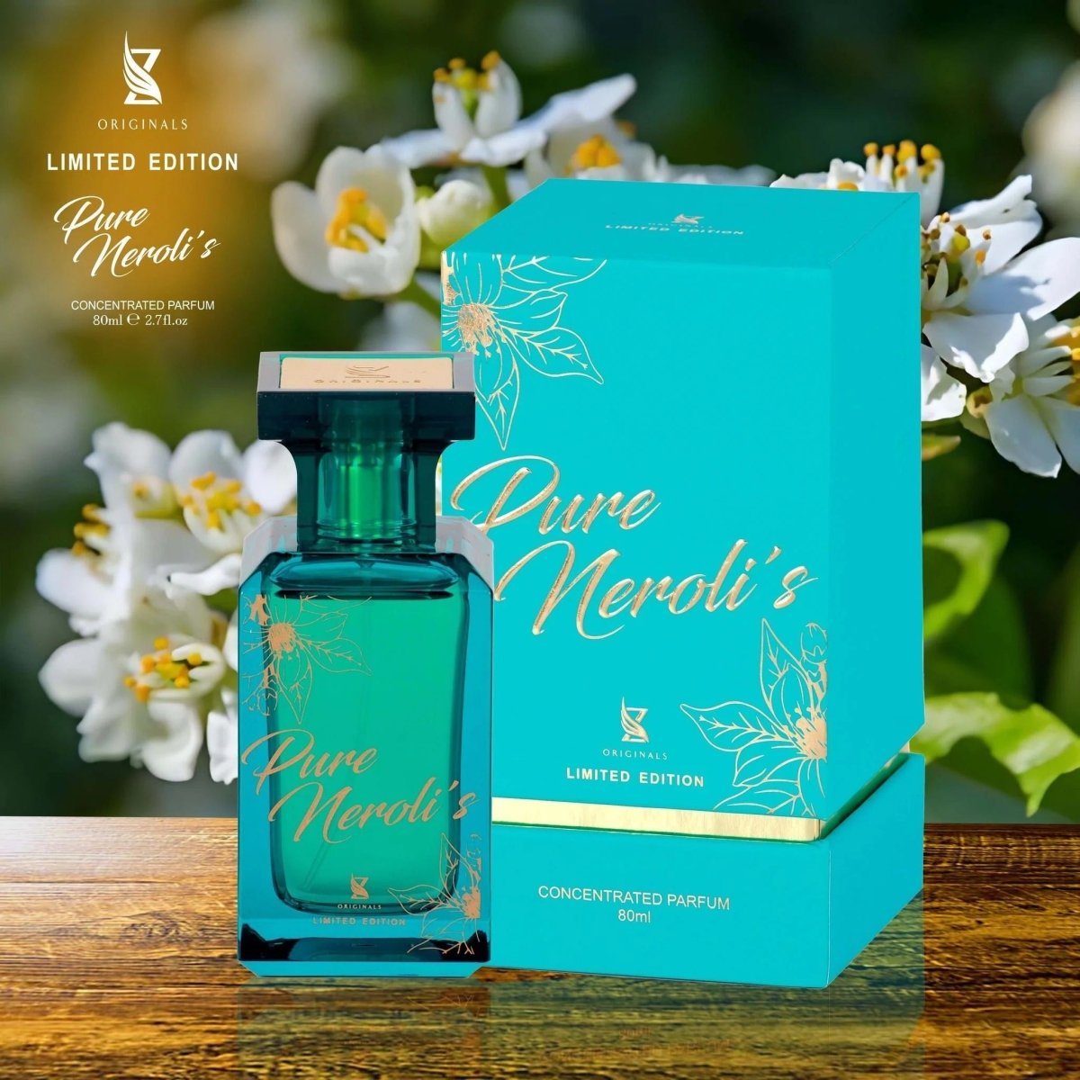 Rexis Fragrances Pure Neroli's Concentrated Parfum 80ml 2.7oz By Zakat Unisex - Ezenzia