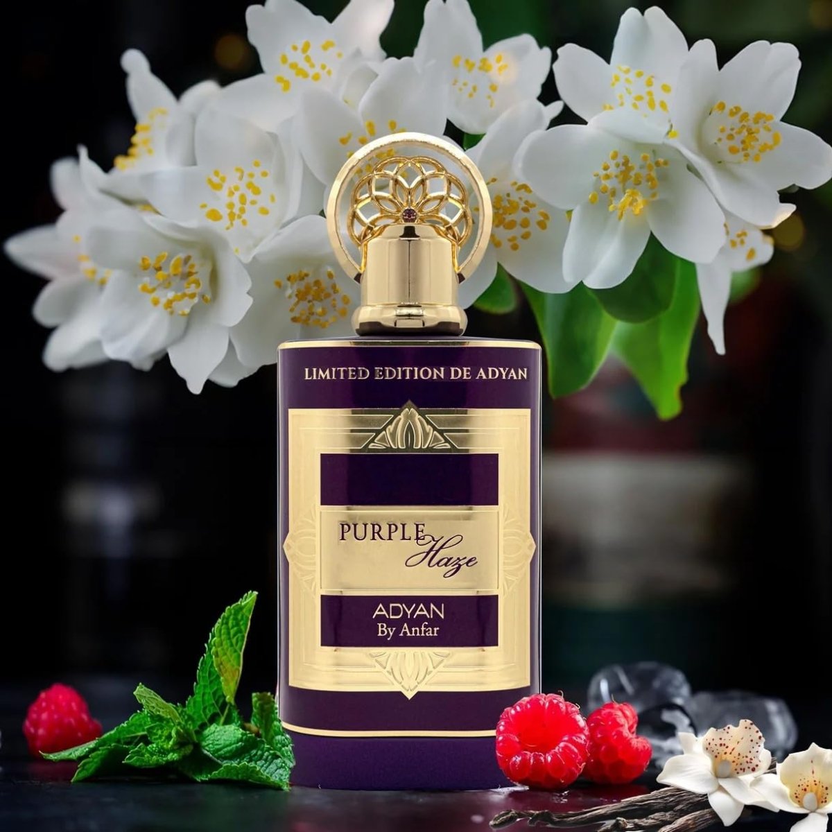 Rexis Fragrances Purple Haze Extrait De Parfum by Adyan 100Ml 3.4Oz Gift Set - Ezenzia