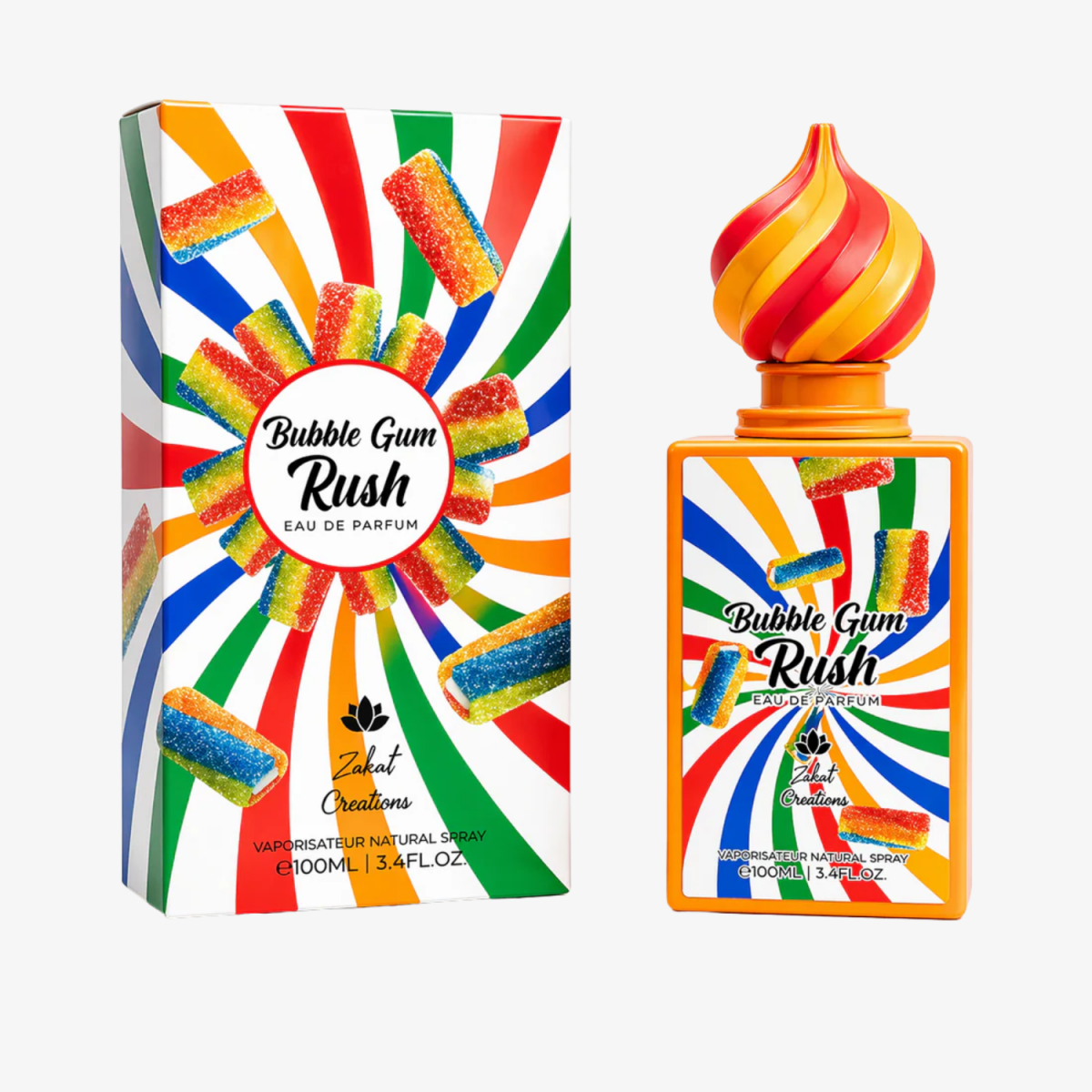 Zakat Creations Bubble Gum Rush 100ml EDP - Ezenzia